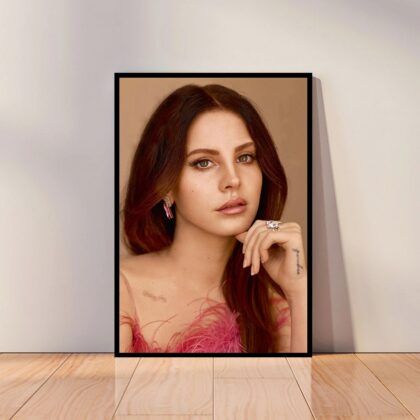 Lana Del Rey Music Poster Canvas Wall Art Home Decor (No Frame)