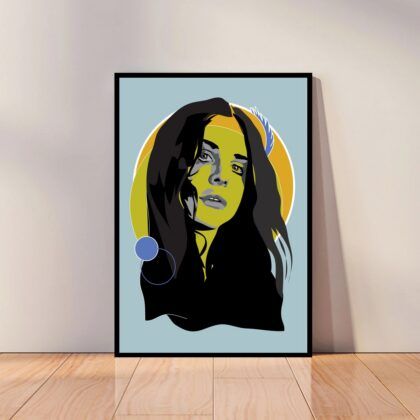 Lana Del Rey Music Poster Canvas Wall Art Home Decor (No Frame)