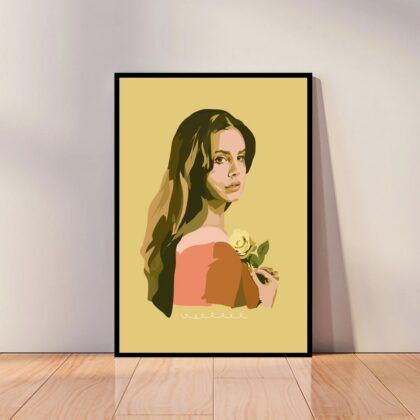 Lana Del Rey Music Poster Canvas Wall Art Home Decor (No Frame)