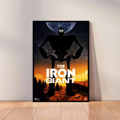 The Iron Giant Movie Anime Poster Canvas Wall Art Home Decor (No Frame)