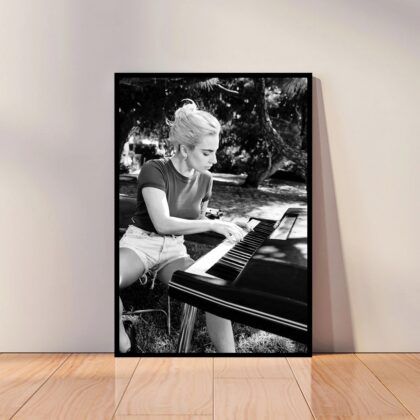 Lady Gaga Music Poster Canvas Wall Art Home Decor (No Frame)