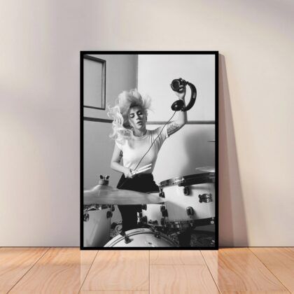 Lady Gaga Music Poster Canvas Wall Art Home Decor (No Frame)