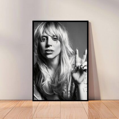 Lady Gaga Music Poster Canvas Wall Art Home Decor (No Frame)