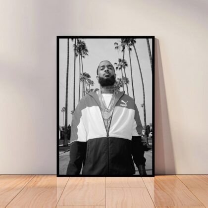 Nipsey Hussle Music Poster Canvas Wall Art Home Decor (No Frame)