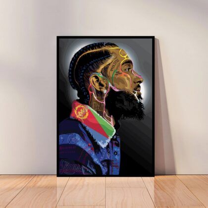 Nipsey Hussle Music Poster Canvas Wall Art Home Decor (No Frame)