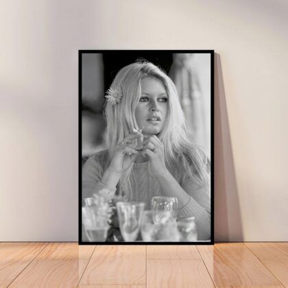 Brigitte Bardot Model Poster Canvas Wall Art Home Decor (No Frame)