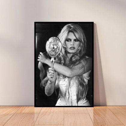 Brigitte Bardot Model Poster Canvas Wall Art Home Decor (No Frame)