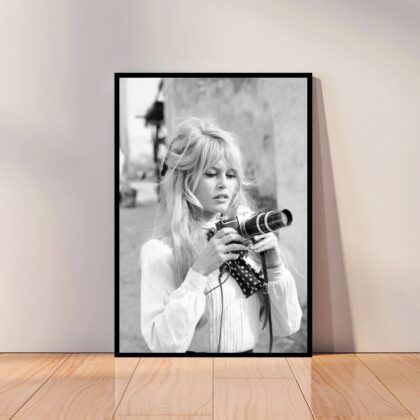 Brigitte Bardot Model Poster Canvas Wall Art Home Decor (No Frame)