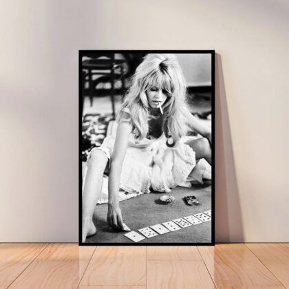 Brigitte Bardot Model Poster Canvas Wall Art Home Decor (No Frame)