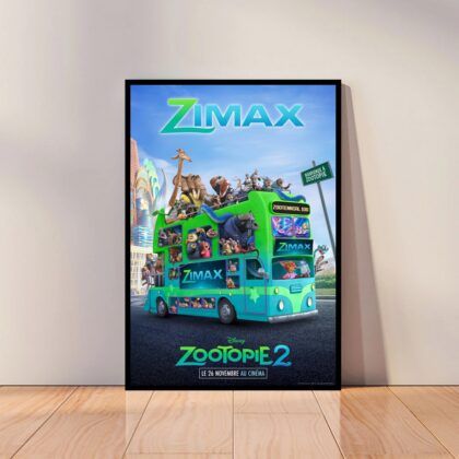 Zootopia 2 Movie Anime Poster Canvas Wall Art Home Decor (No Frame)