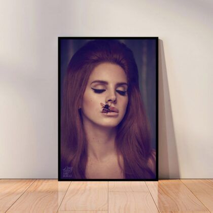Lana Del Rey Music Poster Canvas Wall Art Home Decor (No Frame)