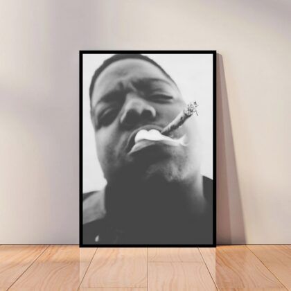 The Notorious B.I.G Biggie Smalls Music Poster Canvas Wall Art Home Decor (No Frame)
