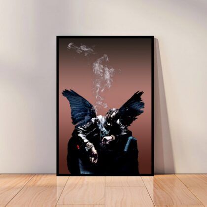 Travis Scott Music Poster Canvas Wall Art Home Decor (No Frame)