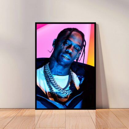Travis Scott Music Poster Canvas Wall Art Home Decor (No Frame)