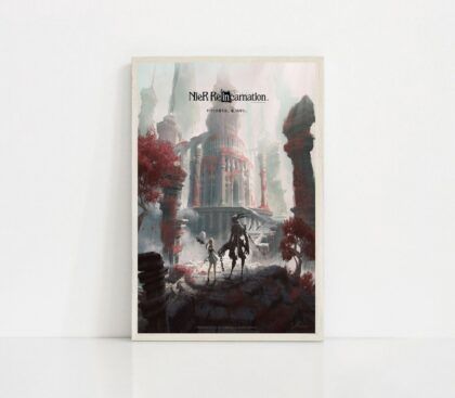 NieR Automata Classic GAME Poster Canvas Wall Art Home Decor (No Frame)