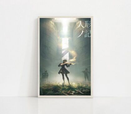 NieR Automata Classic GAME Poster Canvas Wall Art Home Decor (No Frame)