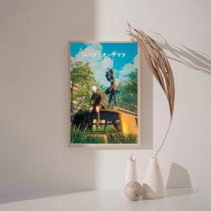 NieR Automata Classic GAME Poster Canvas Wall Art Home Decor (No Frame)
