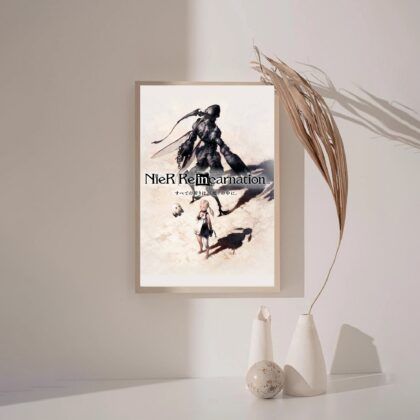 NieR Automata Classic GAME Poster Canvas Wall Art Home Decor (No Frame)