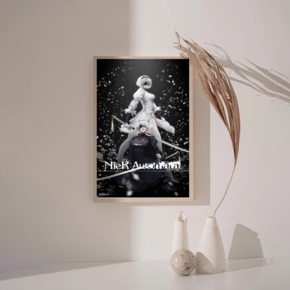 NieR Automata Classic GAME Poster Canvas Wall Art Home Decor (No Frame)