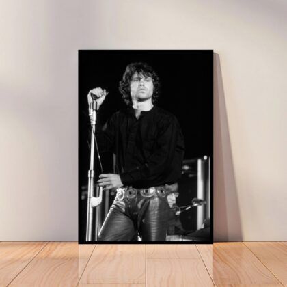 Jim Morrison Music Poster Canvas Wall Art Home Decor (No Frame)