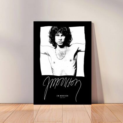 Jim Morrison Music Poster Canvas Wall Art Home Decor (No Frame)