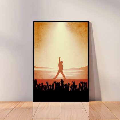 Freddie Mercury Music Poster Canvas Wall Art Home Decor (No Frame)