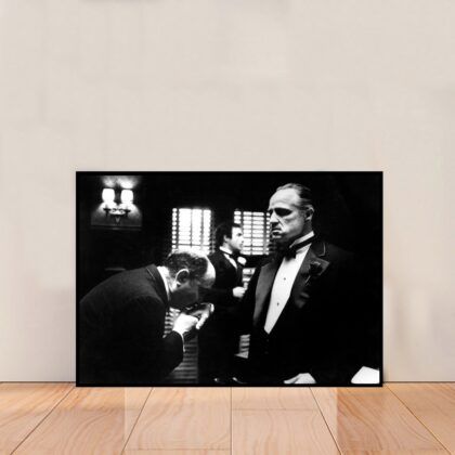 The Godfather Movie Poster Canvas Wall Art Home Decor (No Frame)