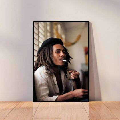 Bob Marley Music Poster Canvas Wall Art Home Decor (No Frame)