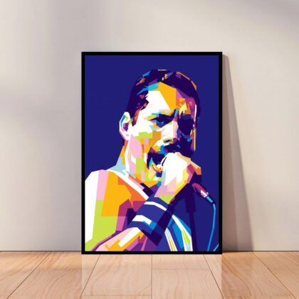 Freddie Mercury Music Poster Canvas Wall Art Home Decor (No Frame)