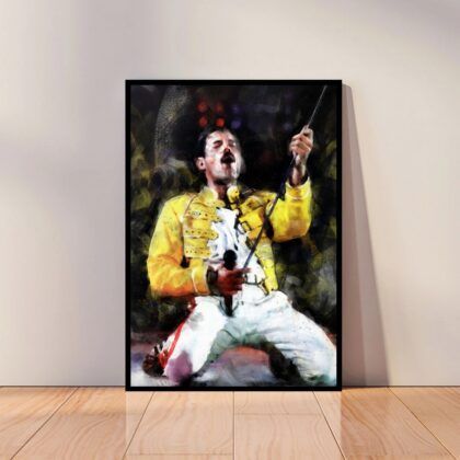 Freddie Mercury Music Poster Canvas Wall Art Home Decor (No Frame)