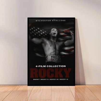 Sylvester Stallone Poster Canvas Wall Art Home Decor (No Frame)