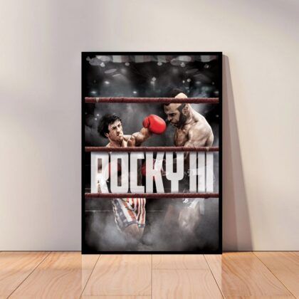 Sylvester Stallone Poster Canvas Wall Art Home Decor (No Frame)