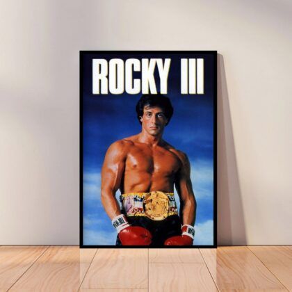 Sylvester Stallone Poster Canvas Wall Art Home Decor (No Frame)