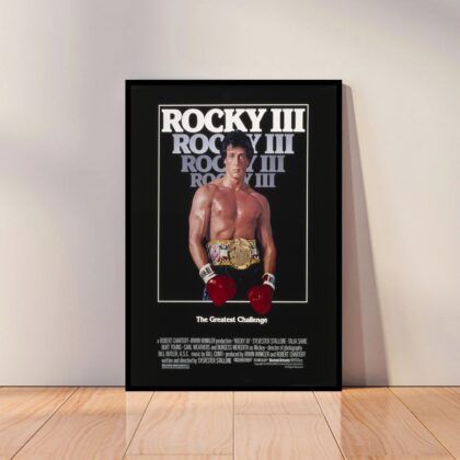 Sylvester Stallone Poster Canvas Wall Art Home Decor (No Frame)