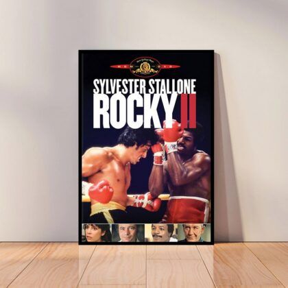 Sylvester Stallone Poster Canvas Wall Art Home Decor (No Frame)
