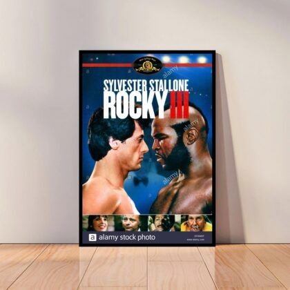 Sylvester Stallone Poster Canvas Wall Art Home Decor (No Frame)