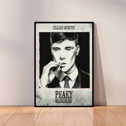 Peaky Blinders Poster Cillian Murphy TV Show Poster Canvas Wall Art Home Decor (No Frame)