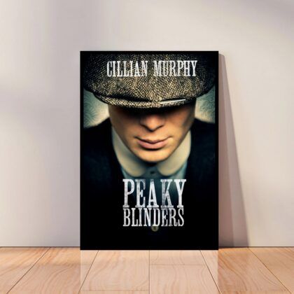 Peaky Blinders Poster Cillian Murphy TV Show Poster Canvas Wall Art Home Decor (No Frame)