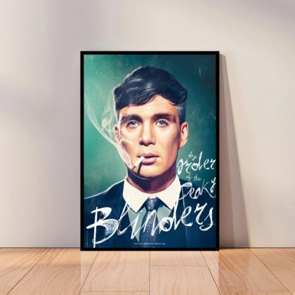 Peaky Blinders Poster Cillian Murphy TV Show Poster Canvas Wall Art Home Decor (No Frame)