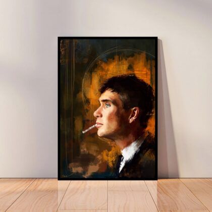 Peaky Blinders Poster Cillian Murphy TV Show Poster Canvas Wall Art Home Decor (No Frame)