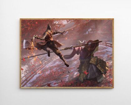 Sekiro Shadows Die Twice GAME Poster Canvas Wall Art Home Decor (No Frame)