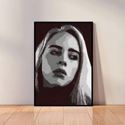 Billie Eilish Music Poster Canvas Wall Art Home Decor (No Frame)