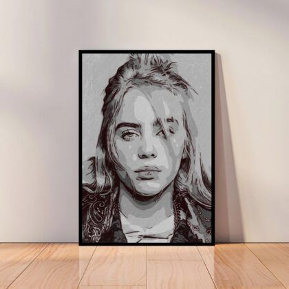 Billie Eilish Music Poster Canvas Wall Art Home Decor (No Frame)