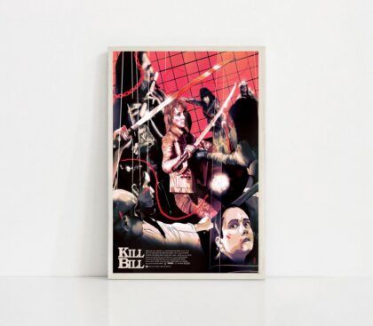 Kill Bill MOVIE Poster Canvas Wall Art Home Decor (No Frame)