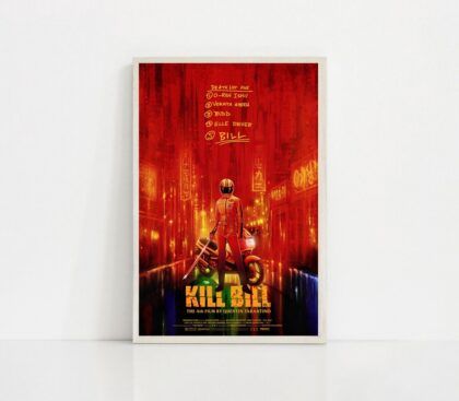 Kill Bill MOVIE Poster Canvas Wall Art Home Decor (No Frame)