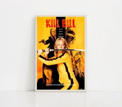 Kill Bill MOVIE Poster Canvas Wall Art Home Decor (No Frame)