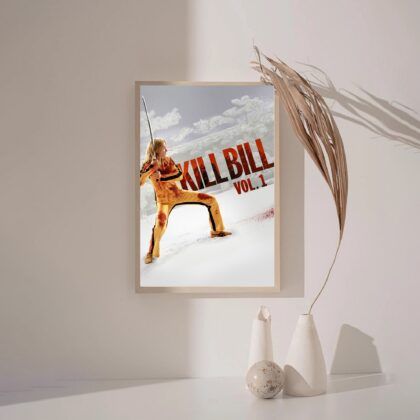 Kill Bill MOVIE Poster Canvas Wall Art Home Decor (No Frame)