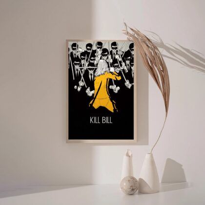 Kill Bill MOVIE Poster Canvas Wall Art Home Decor (No Frame)