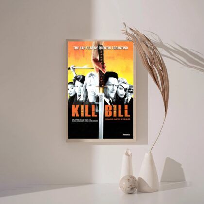 Kill Bill MOVIE Poster Canvas Wall Art Home Decor (No Frame)