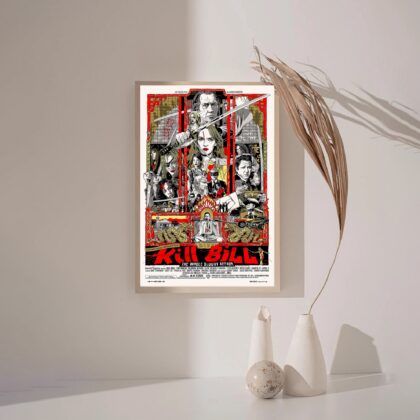 Kill Bill MOVIE Poster Canvas Wall Art Home Decor (No Frame)